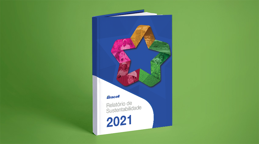 Capa Relatório de Sustentabilidade 2021