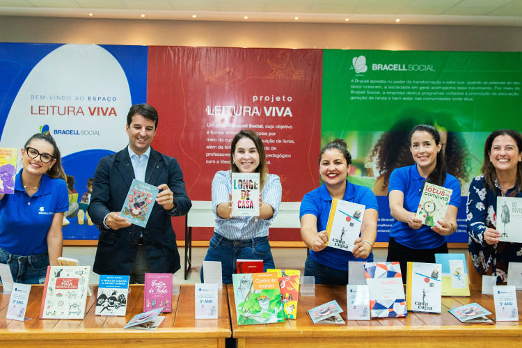 lançamento Projeto Leitura Viva Bracell