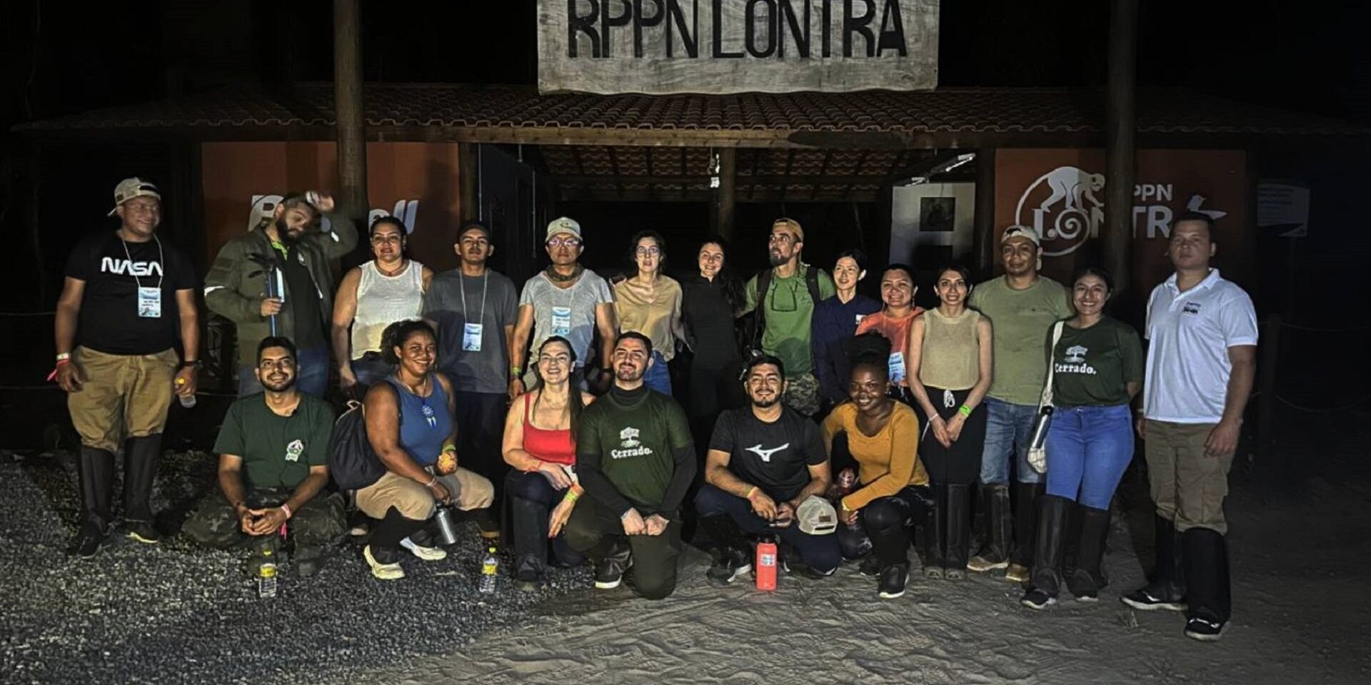 jovens da Rede de Reservas da Biosfera visitam RPPN Lontra